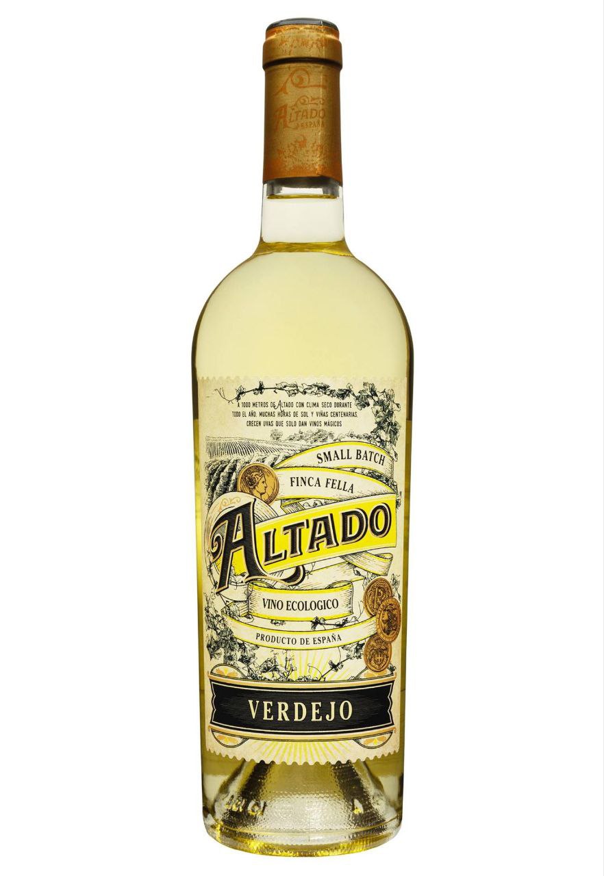 Вино Altado Verdejo 2023 сухе біле 12,5% 0,75 Іспанія